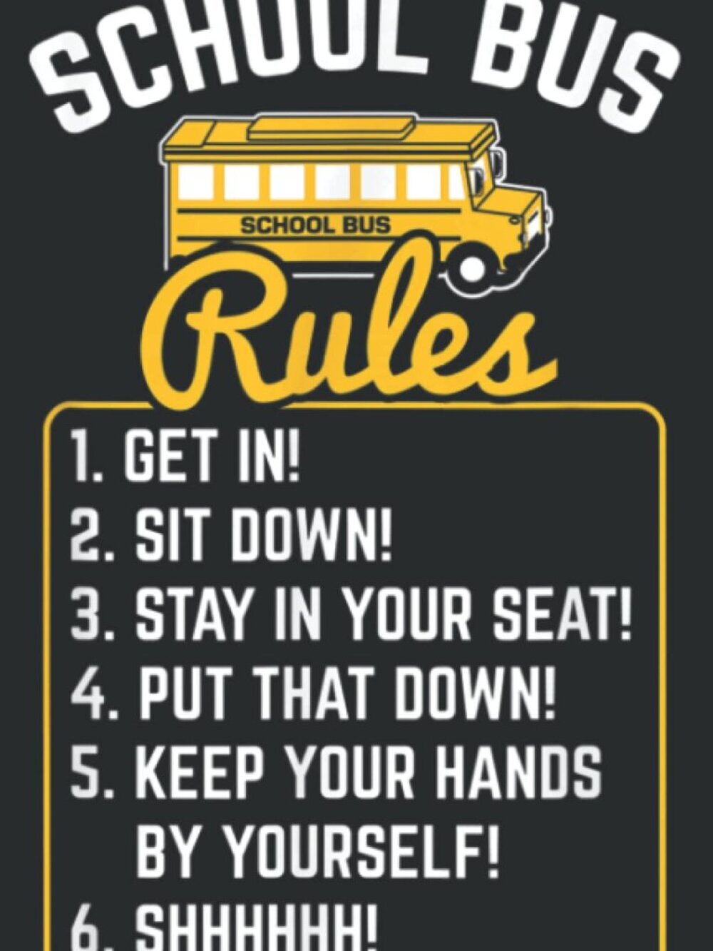 School Bus Driver Rules Work School Busdriver: Journal Notebook Birthday Gift